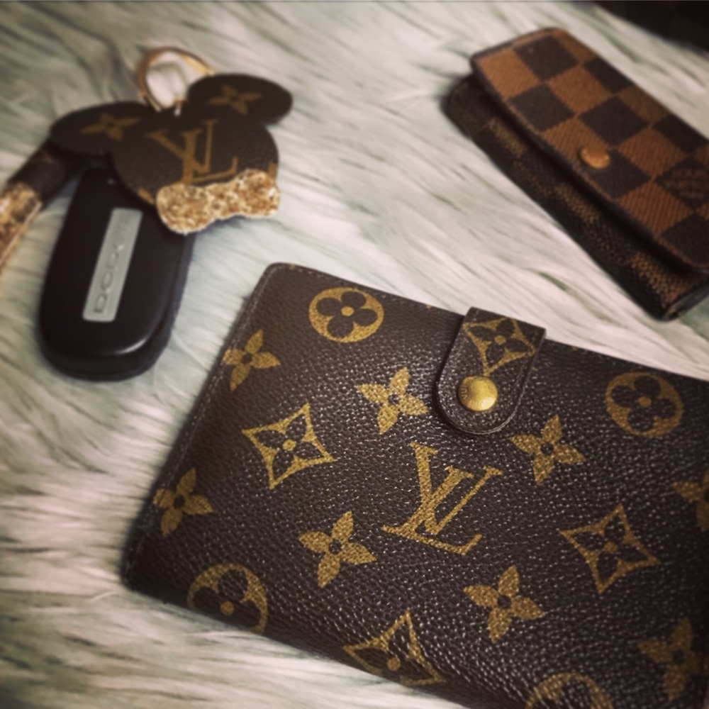 AUTH Louis Vuitton Kisslock Wallet SD0947